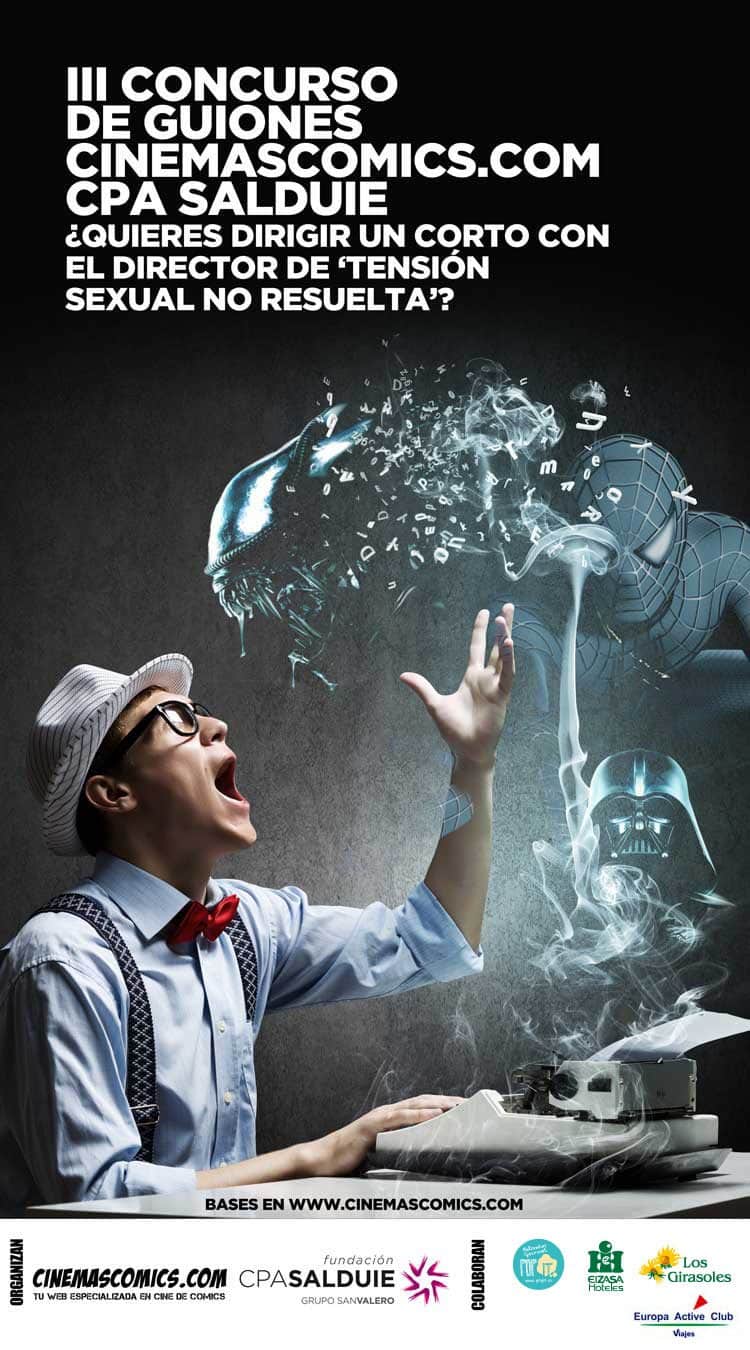 III concurso guiones Cinemascomics