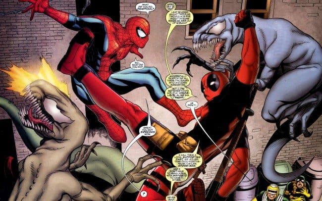 spiderman & deadpool