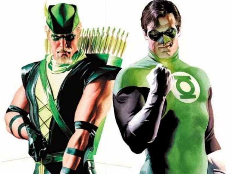 linterna verde cada vez más lejos de 'arrow'