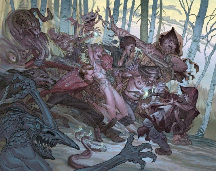 "la espada" ha elegido a rob bailey para ser su portador y manejar el poder de 'el ocultista', magia y demonios para la nueva serie de aleta