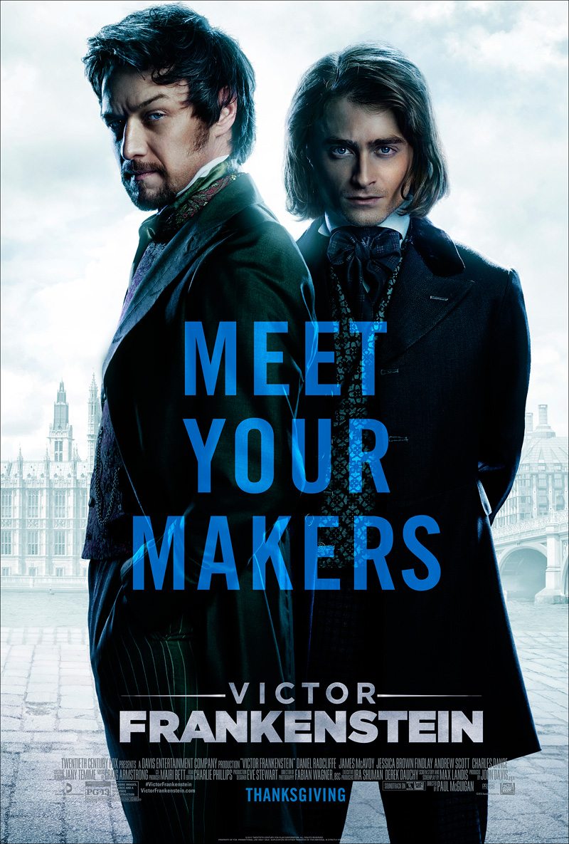 Póster Victor Frankenstein