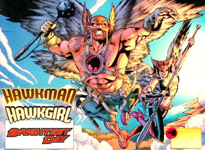 hawkman y hawkgirl | wonder woman 2 (dc comics)