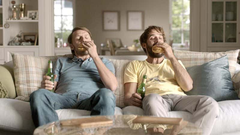 Una película y la fusión Pizza y Hamburguesa con Dr. Oetker: ¡Plan perfecto! pizzaburger