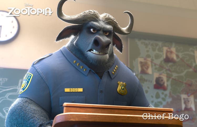 zootopia chief bogo
