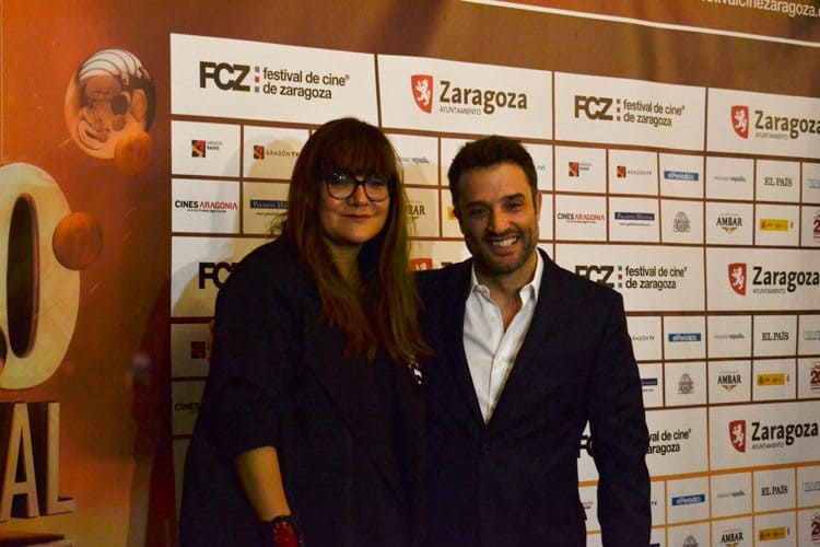 isabel coixet y daniel guzmán gala inaugural de festival de cine de zaragoza