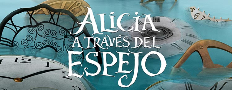 primer tráiler y pósters de 'alicia a través del espejo' de disney