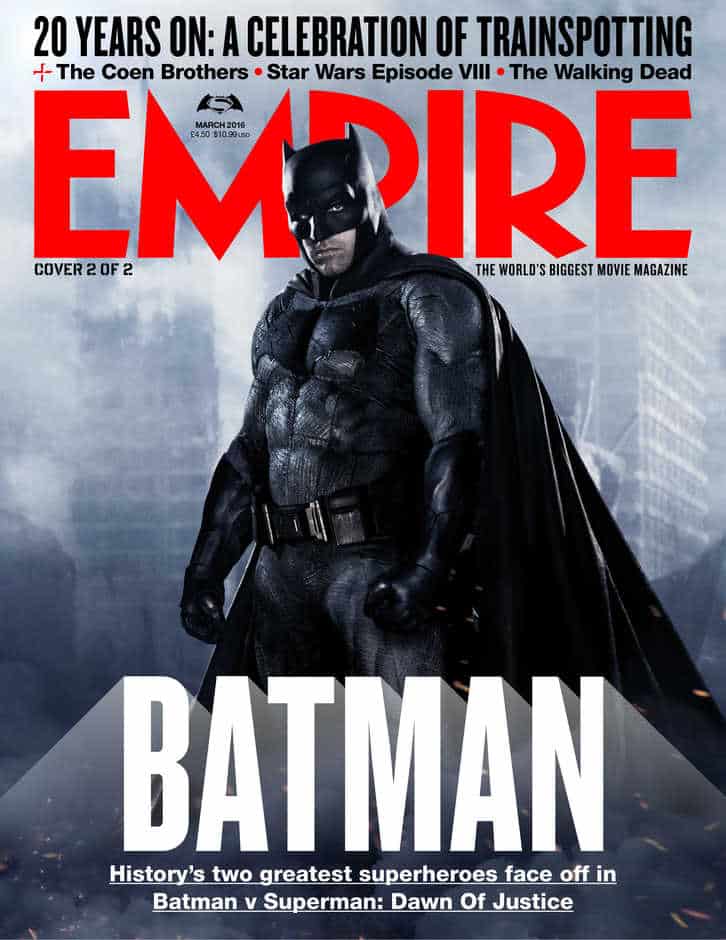 Batman - Batman v Superman - portada EMPIRE
