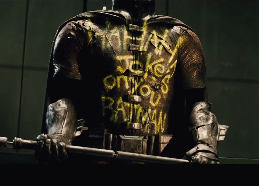 Traje de Jason Tod pintado por Joker