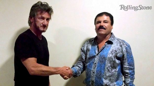 sean penn y el chapo guzmán, juntos.
