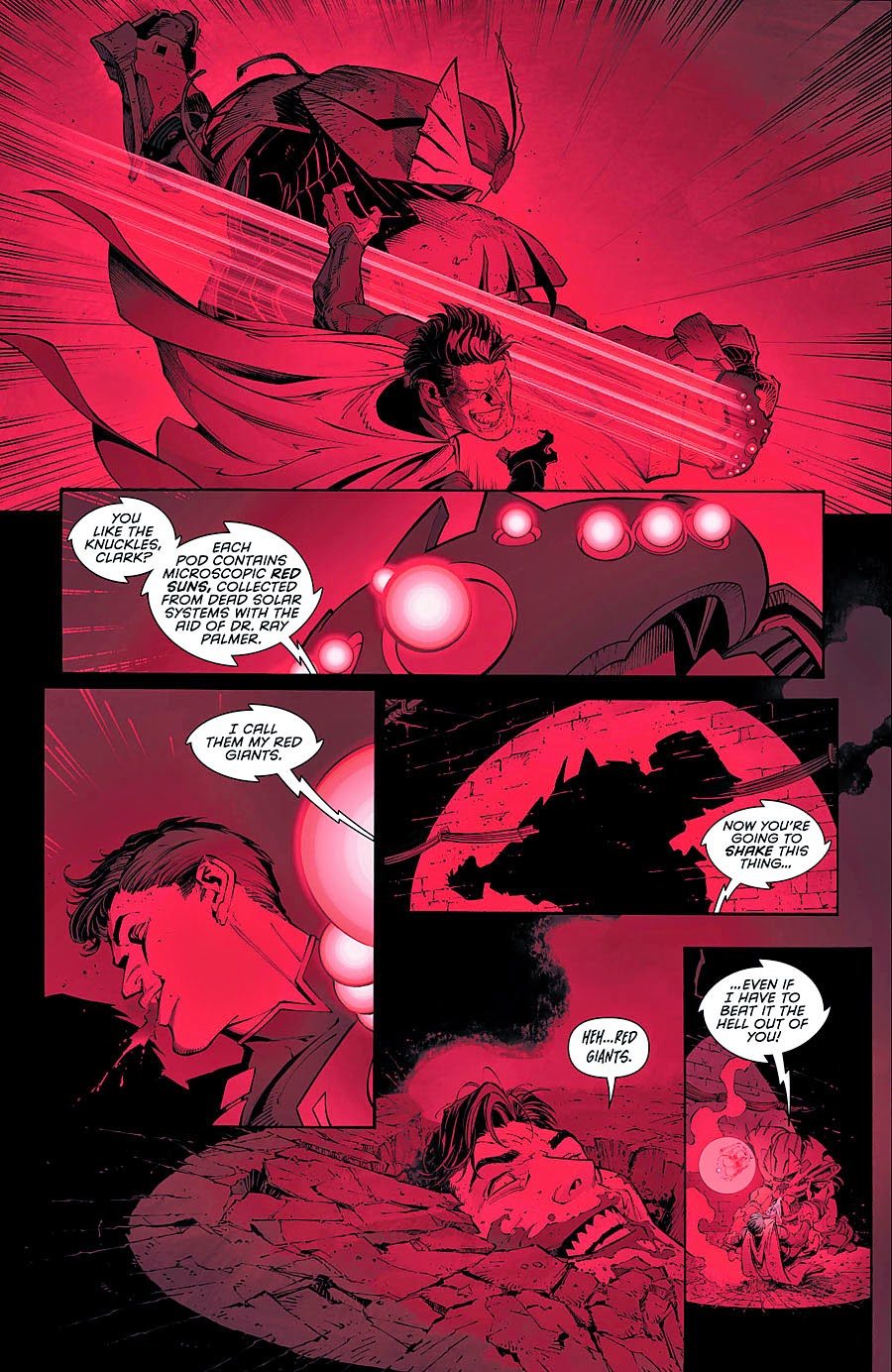 Batman y sus armas vs un Superman sin piedad y en manos del Joker