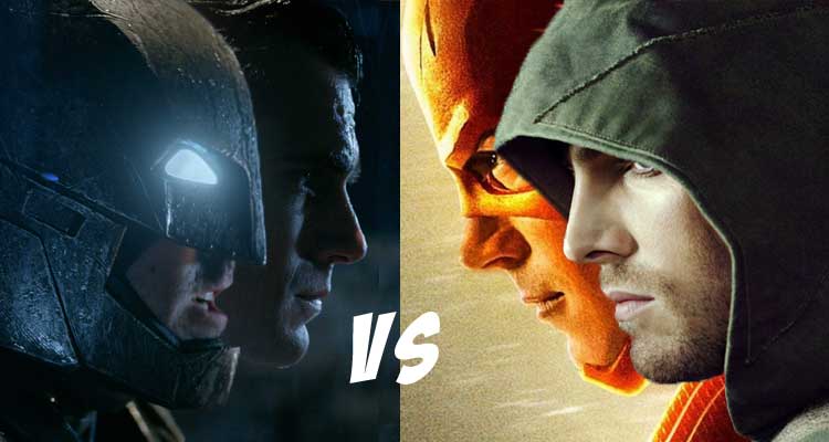 dc cine vs dc televisión