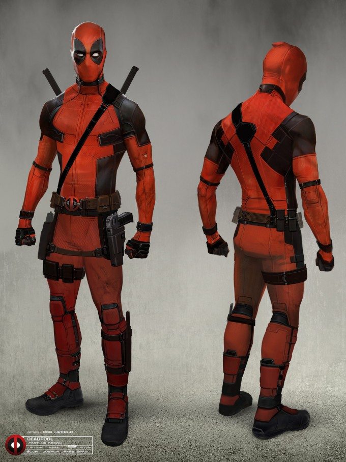 concept art de Deadpool