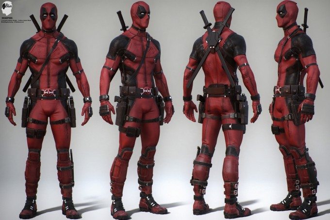 concept art de Deadpool