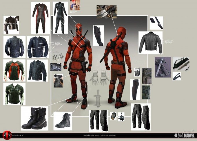 concept art de Deadpool