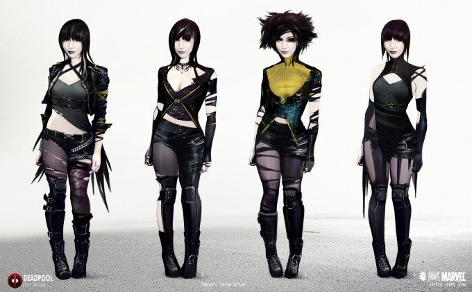 concept art de Deadpool