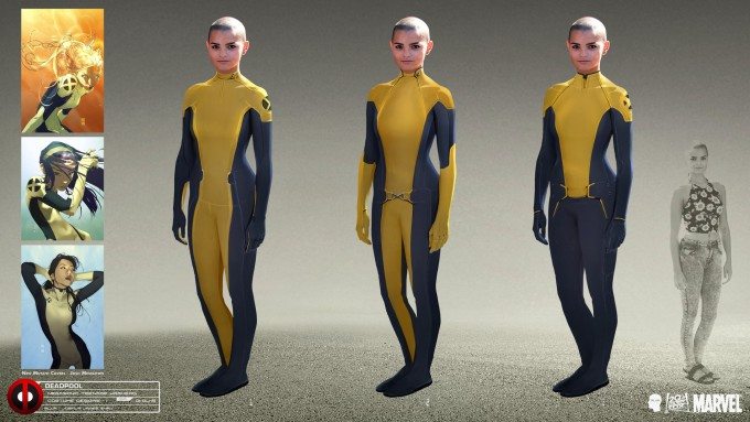 concept art de Deadpool