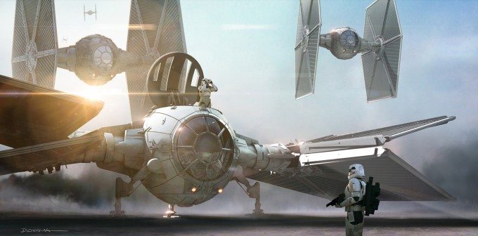 star wars the force awakens concept art ilm