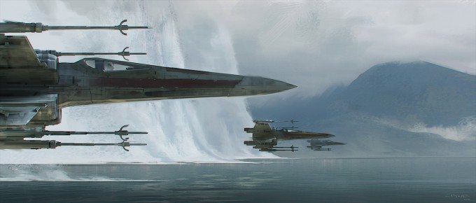 star wars the force awakens concept art ilm
