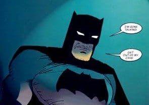 El contraaque del caballero oscuro