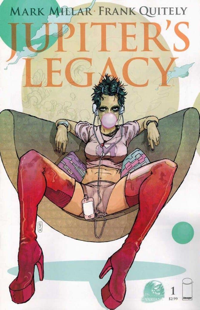 'Jupiter's Legacy', ser héroes, morir como héroes, ser héroes, la rueda siempre gira portada de jupiter's legacy