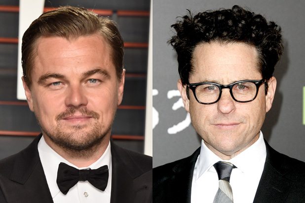 leonardo dicaprio y jj abrams