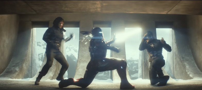 pelea cap soldier winter iron man