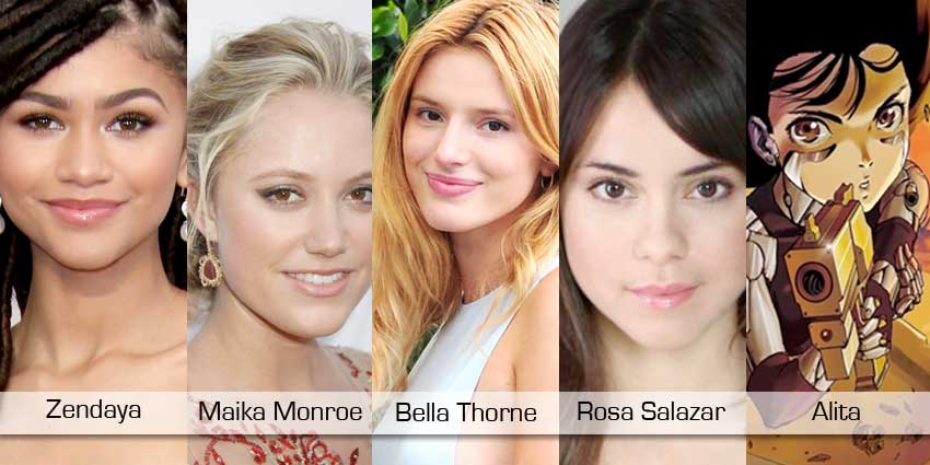 Actrices para Alita, angel de combate