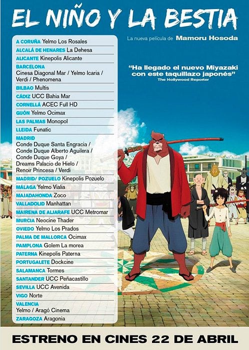 cines el niño y la bestia