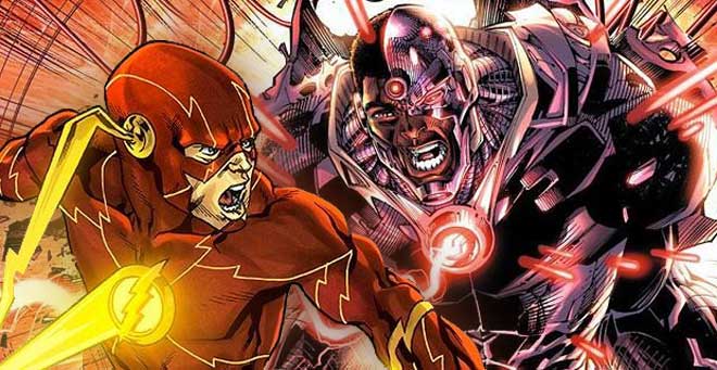 flash y cyborg
