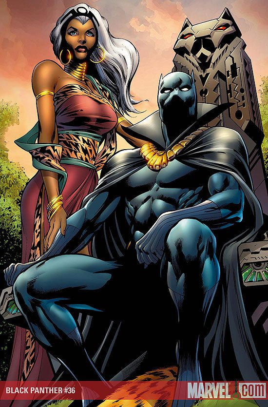 tchalla y ororo
