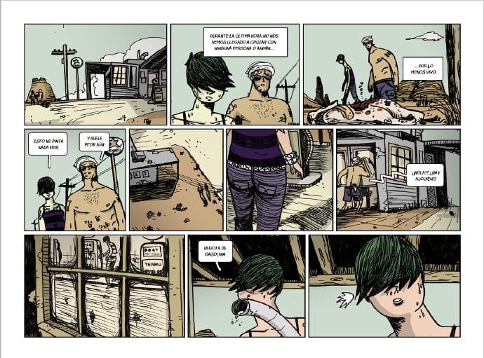 sicarios colgados en el desierto