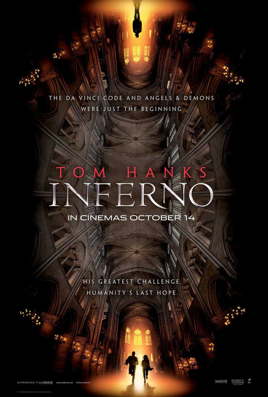 Inferno de Dan Brown con Tom Hanks