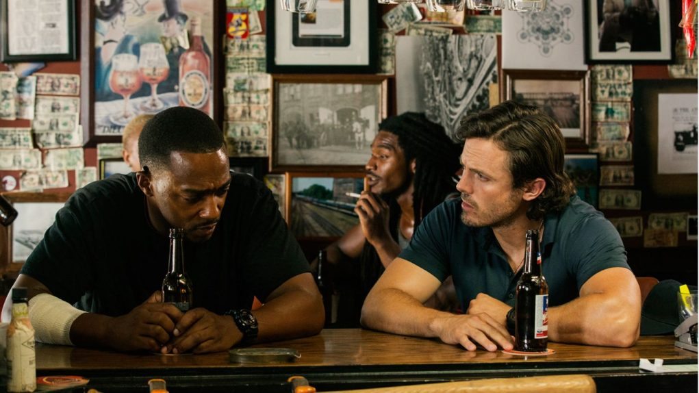 triple 9 Anthony Mackie y Casey Affleck