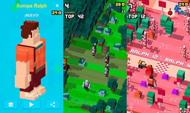 ¡rompe ralph! en disney crossy road