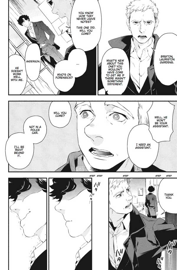 Sherlock cómic manga