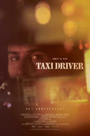 Taxi driver poster 40 años