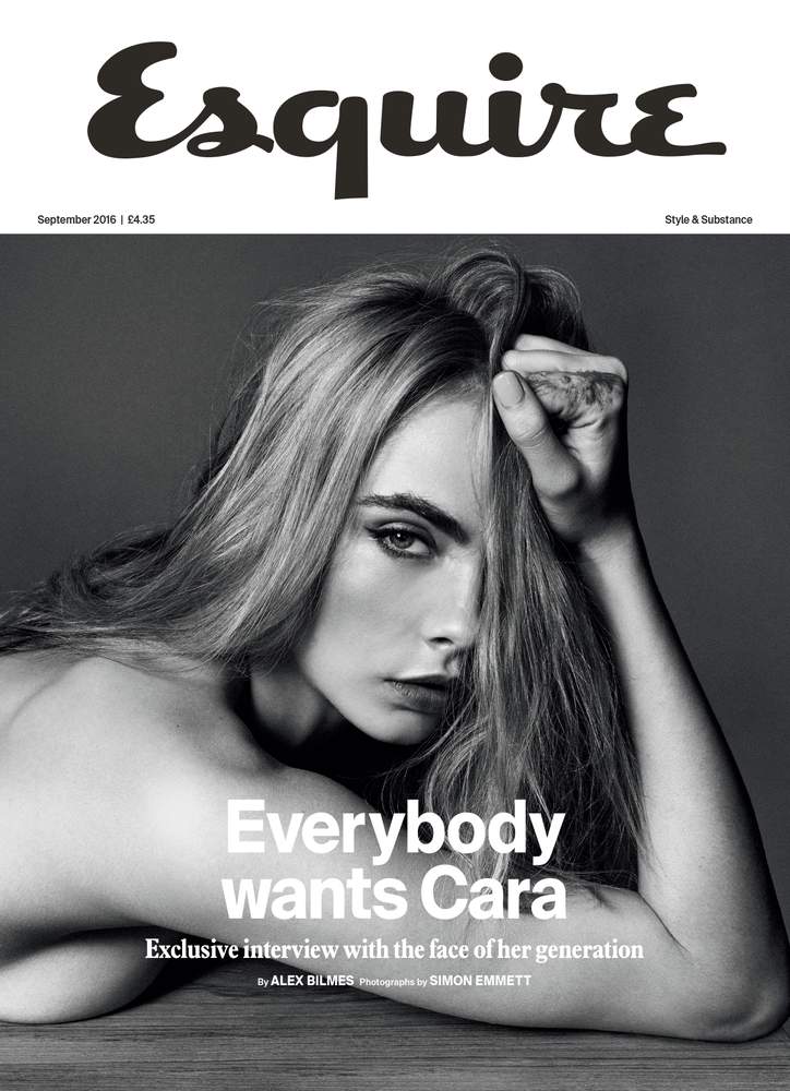 Cara Delevingne Esquire