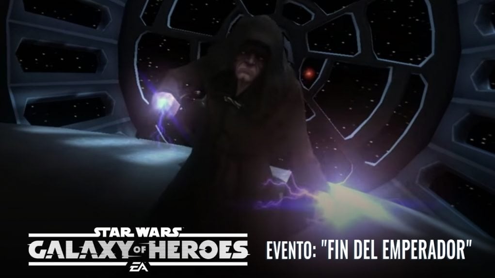 'Fin del Emperador'. Nuevo evento de 'Star Wars Galaxy of Heroes' emperador star wars