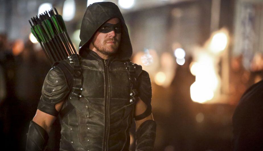 stephen amell en green arrow