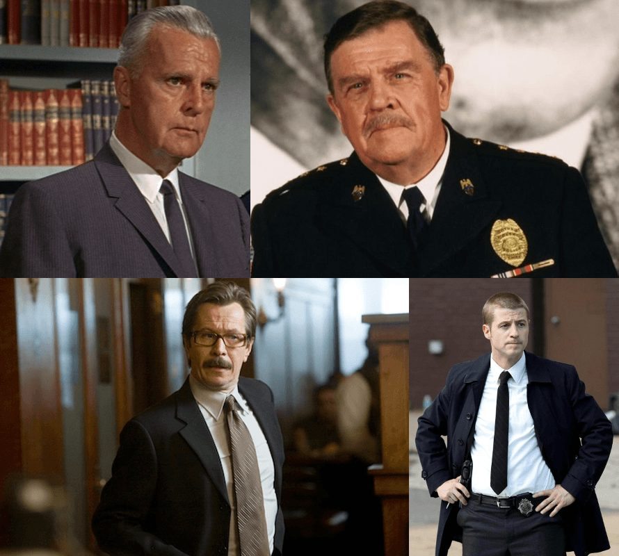 Actores que han interpretado al Comisario Gordon