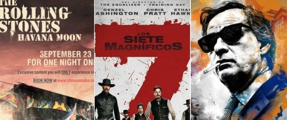 estrenos fin de semana los siete magnificos y el hombre de las mil caras
