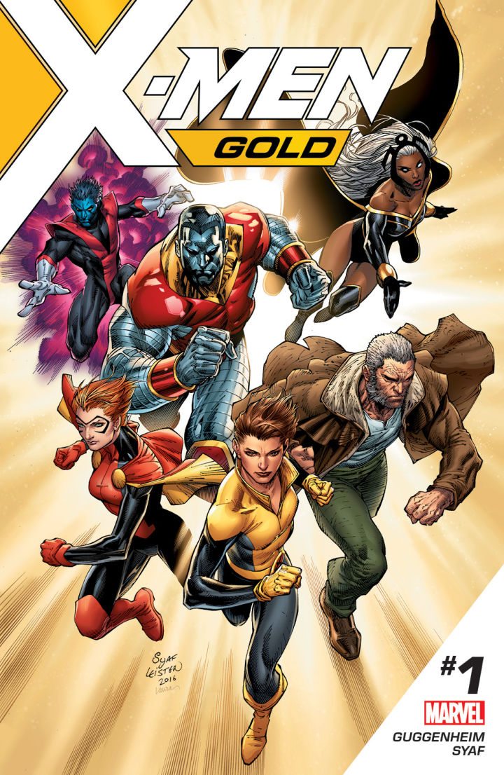 Revelados los mutantes definitivos en "X-Men: Gold" y "X-Men: Blue" xmen-gold-cover