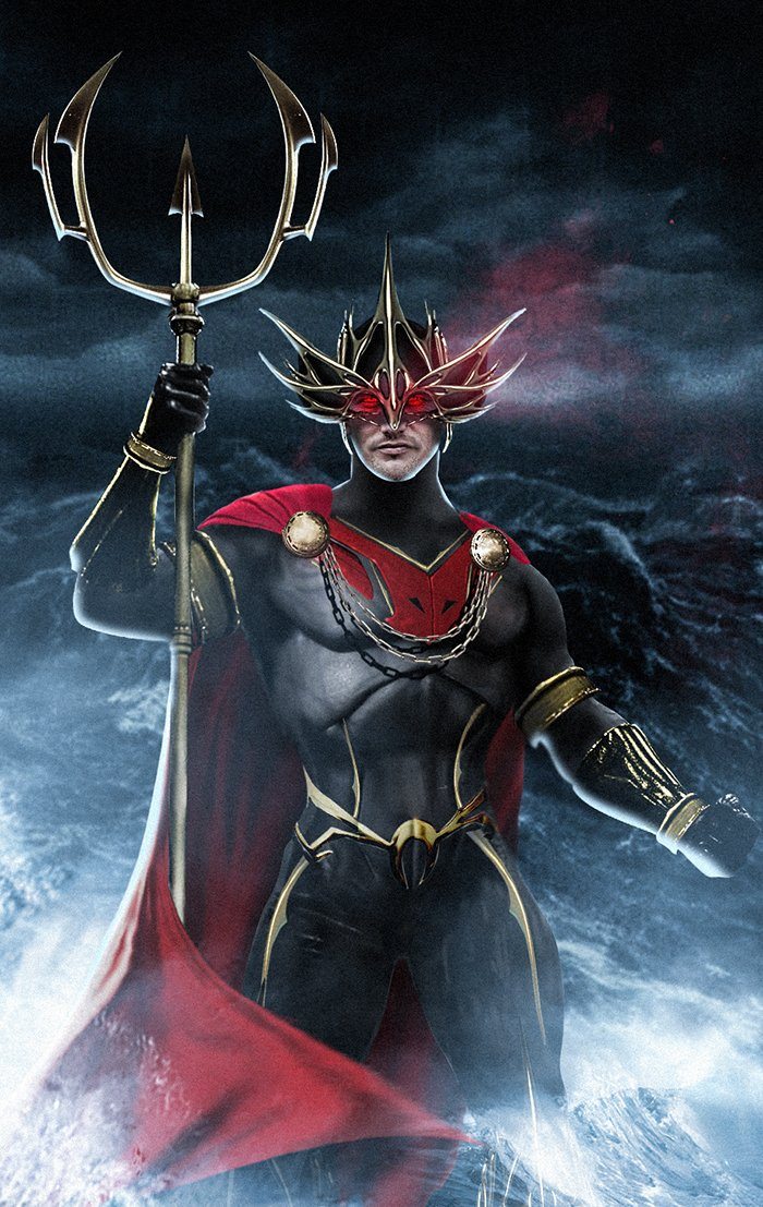 Patrick Wilson Ocean Master look (Aquaman) 1