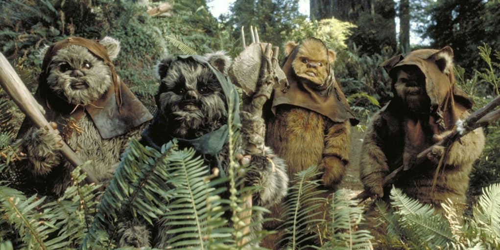 star wars viii ewoks