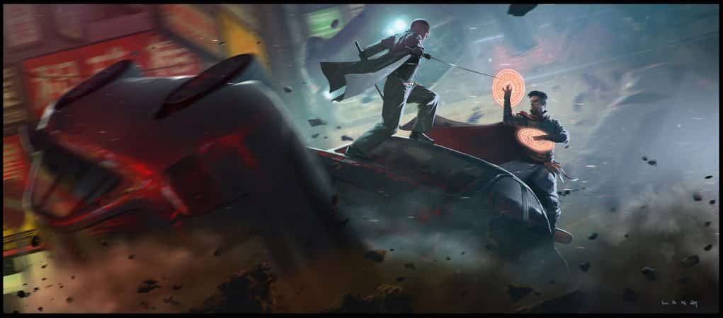 Concept art de Doctor Strange