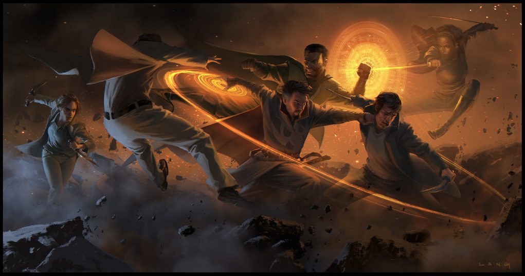 Concept art de Doctor Strange