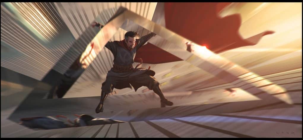 Concept art de Doctor Strange