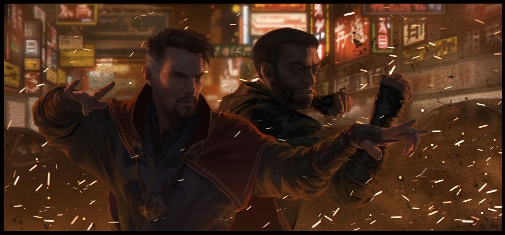 Concept art de Doctor Strange