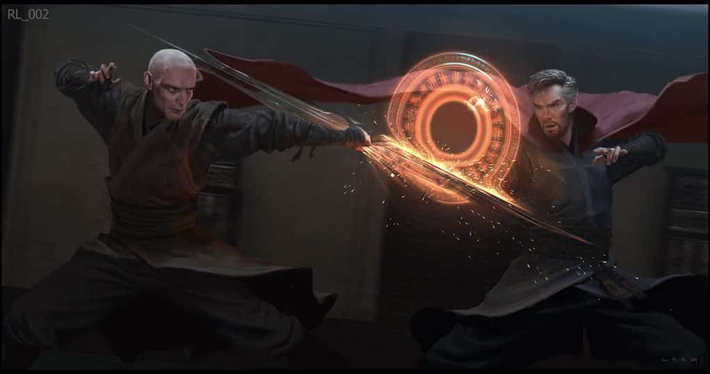 Concept art de Doctor Strange