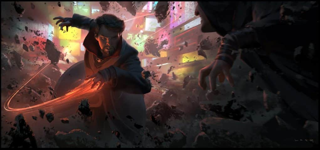 Concept art de Doctor Strange